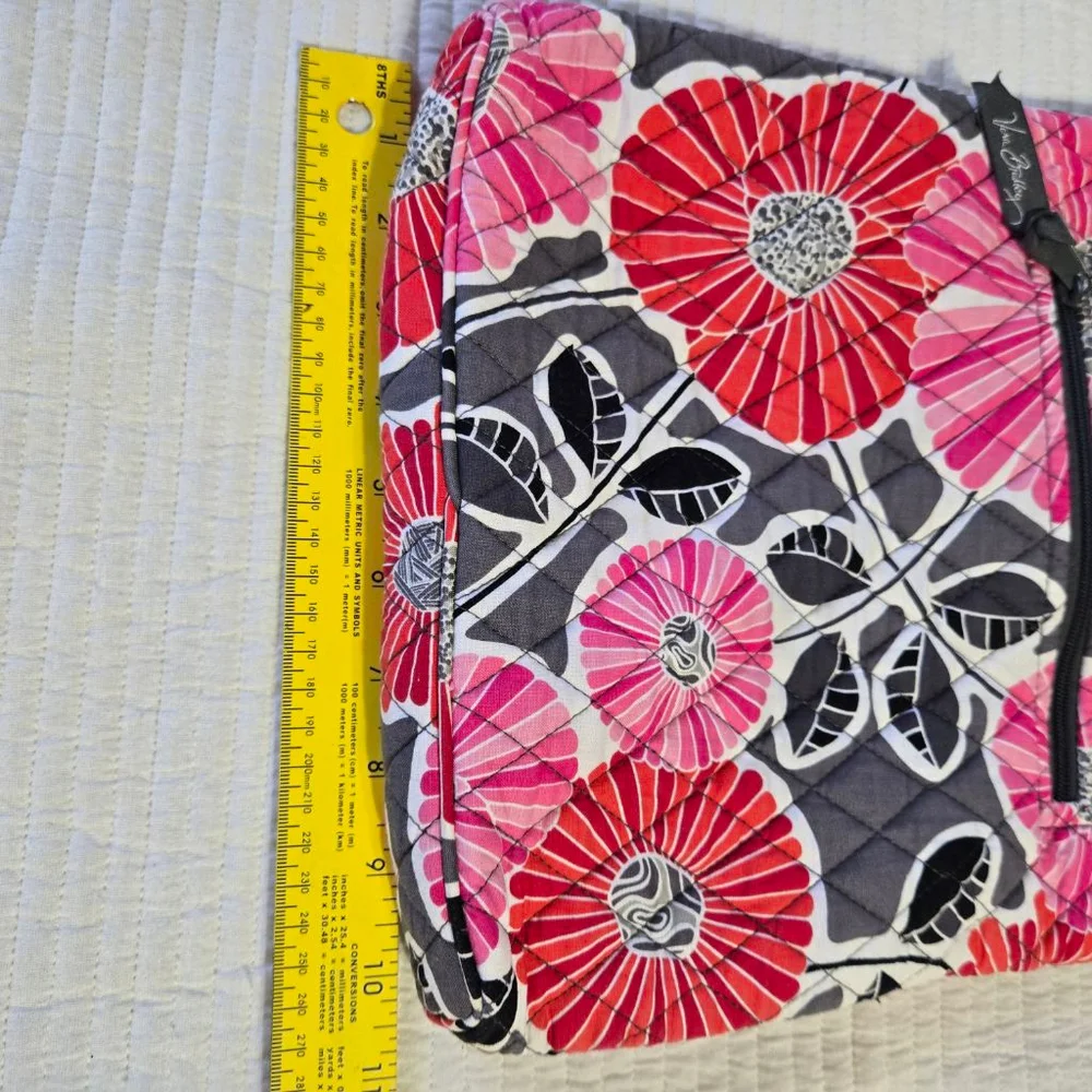 Vera Bradley Cherry Blossoms Quilted Hipster Floral Crossbody Bag - Picture 6 of 10